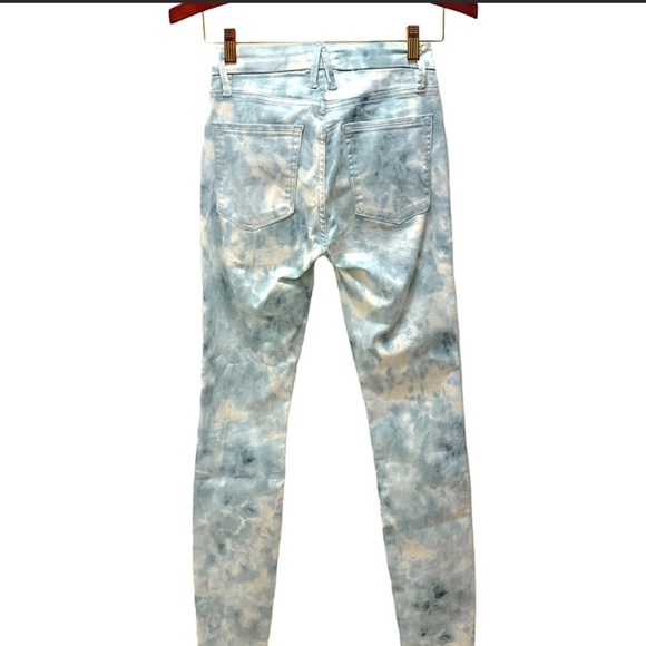 Good American Cloud Tie Dye High Rise Jeans 0/25 - Picture 2 of 8